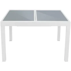 LIVARNO home Alu-Gartentisch »Houston«, 120-180 x 89 x 75 cm - B-Ware neuwertig