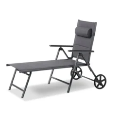 LIVARNO home Alu-Rollliege »Toronto«, verstellbar, anthrazit - B-Ware