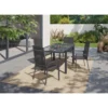 LIVARNO HOME Alu-Stapelsessel »Houston«, grau - B-Ware sehr gut