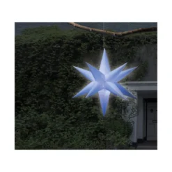 LIVARNO home Aufblasbare LED-Weihnachtsfigur, Weihnachtsstern - B-Ware gut