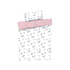 LIVARNO home Baby-Bettwäsche, 100 x 135 cm (Wal) - B-Ware neuwertig