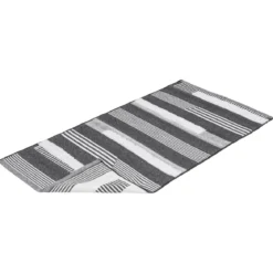 LIVARNO home Baumwollteppich, 80 x 150 cm (grau) - B-Ware neuwertig