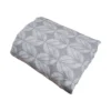 LIVARNO home Bettbezug, aus Polycotton, 240 x 220 cm, weiß/grau - B-Ware neuwertig