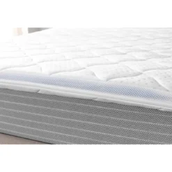 LIVARNO HOME Gelschaum-Matratzentopper, 140 x 200 cm, Anti-Rutsch-Effekt - B-Ware