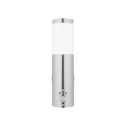 LIVARNO home LED-Außenleuchte, mit warmweißem Licht (Chrom) - B-Ware neuwertig