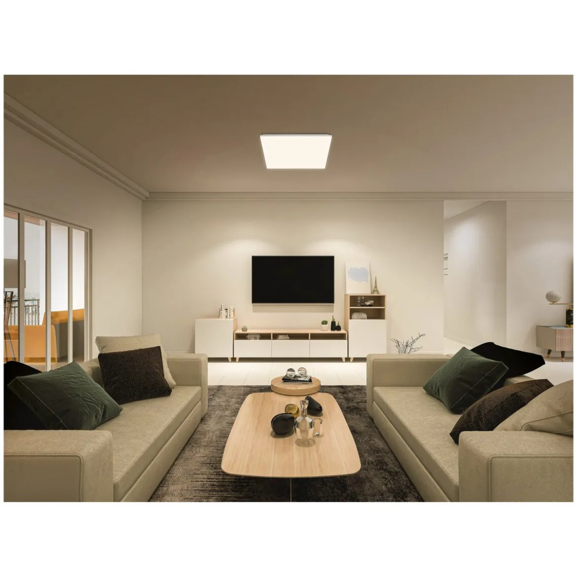 LIVARNO home LED-Deckenpanel, 36 W (Quadrat) - B-Ware neuwertig