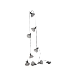 LIVARNO home LED-Lichterkette, 8 Lampenschirmen - B-Ware