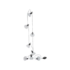 LIVARNO home LED-Lichterkette, 8 Lampenschirmen - B-Ware