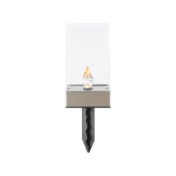 LIVARNO home LED-Solarfackel, mit realistischem Flackereffekt, Balkonleuchte/Bodenstecker - B-Ware neuwertig
