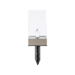 LIVARNO home LED-Solarfackel, mit realistischem Flackereffekt, Balkonleuchte/Bodenstecker - B-Ware neuwertig