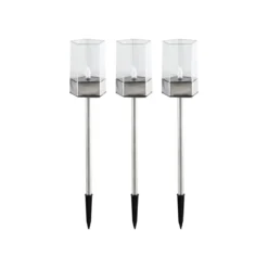 LIVARNO home LED Solarleuchten / Tischleuchten, 3 Stück - B-Ware