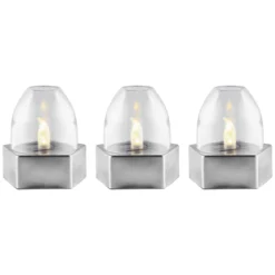 LIVARNO home LED Solarleuchten / Tischleuchten, 3 Stück - B-Ware