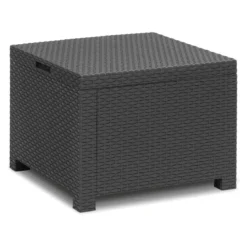 LIVARNO home Loungeset, 4-teilig, anthrazit - B-Ware neuwertig
