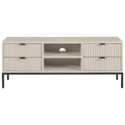 LIVARNO home Lowboard, mit Lamellen-Optik - B-Ware Transportschaden