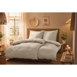LIVARNO home Lyocell-Satin-Bettwäsche, 155 x 220 cm - B-Ware