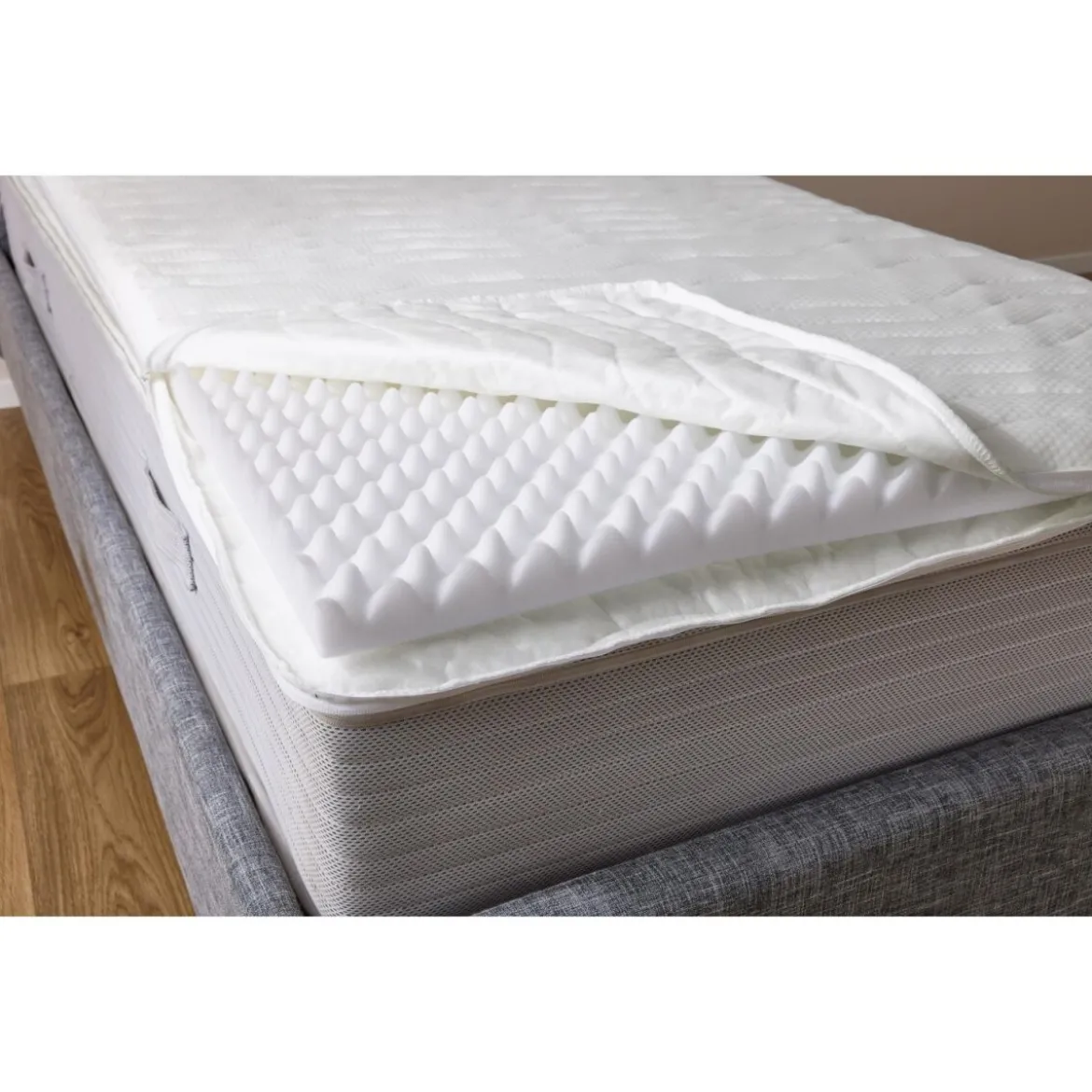 LIVARNO home Matratzen-Topper, maschinenwaschbar, 90 x 200 cm - B-Ware neuwertig