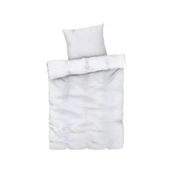 LIVARNO home Mikrofaser-Satin-Bettwäsche, 155 x 220 cm - B-Ware