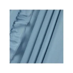 LIVARNO home Mikrofaser-Satin-Bettwäsche, 155 x 220 cm (Blau) - B-Ware neuwertig