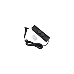 LIVARNO home Outdoor Steckdosensäule (2-fach mit Lichtsensor) - B-Ware neuwertig