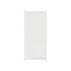 Livarno Home Plissee Rollo für Fenster 70 x 130 cm, weiß - B-Ware sehr gut