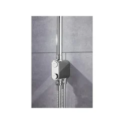 LIVARNO home Regenbrauseset mit Wassersparer Duschbrauseset mit Wassersparer Überkopfbrause-Set mit Wassersparer - B-Ware neuwertig