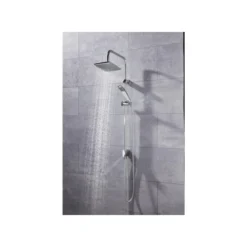 LIVARNO home Regenbrauseset mit Wassersparer Duschbrauseset mit Wassersparer Überkopfbrause-Set mit Wassersparer - B-Ware neuwertig