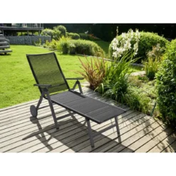 LIVARNO HOME Rollliege »Miami« im Rope-Design, anthrazit - B-Ware