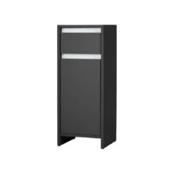 LIVARNO HOME Seitenschrank »Oslo«, mit Tür und Schublade, anthrazit - B-Ware neuwertig