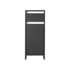 LIVARNO HOME Seitenschrank »Oslo«, mit Tür und Schublade, anthrazit - B-Ware neuwertig