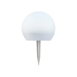 LIVARNO home Solar-Außendeko mit 9 Leuchtmodi Solar-Deko außen mit 9 Leuchtmodi (Außendeko Solar 2er Ball) - B-Ware neuwertig