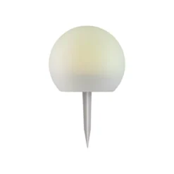 LIVARNO home Solar-Außendeko mit 9 Leuchtmodi Solar-Deko außen mit 9 Leuchtmodi (Außendeko Solar 2er Ball) - B-Ware neuwertig
