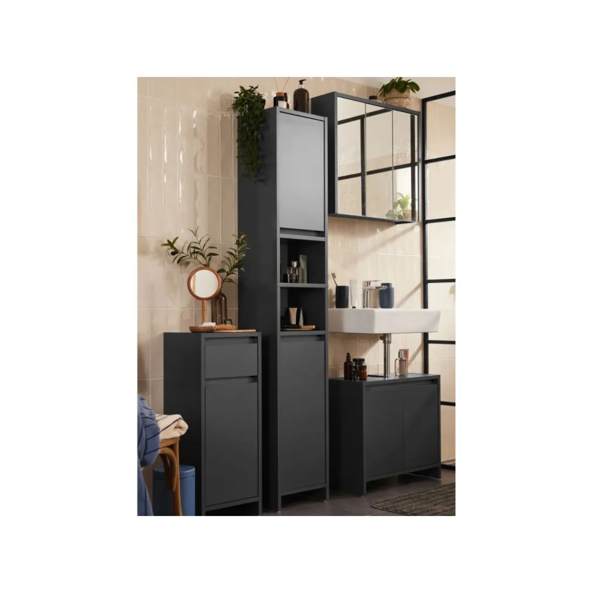 LIVARNO HOME Spiegelschrank »OSLO«, kratzfest und pflegeleicht - B-Ware