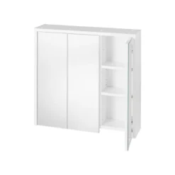 LIVARNO home Spiegelschrank, perlweiß - B-Ware neuwertig