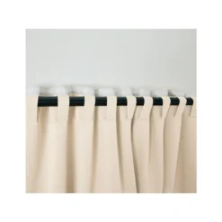 LIVARNO home Vorhangschal, 2 Stück, abdunkelnd (Beige) - B-Ware neuwertig