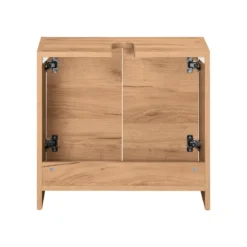 LIVARNO home Waschbeckenunterschrank Verona, in Eiche Wotan - B-Ware sehr gut
