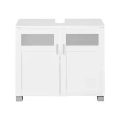 LIVARNO home Waschbeckenunterschrank »Basel«, mit Siphonausschnitt - B-Ware