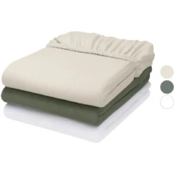 LIVARNO® Jersey-Spannbettlaken, 180 - 200 x 200 cm - B-Ware