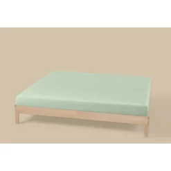LIVARNO® Jersey-Spannbettlaken-Set, 2 Stück, 180-200 x 200 cm (Grün) - B-Ware neuwertig