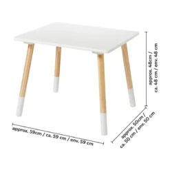 LIVARNO® Kinder-Sitzgruppe, 3-teilig, weiß - B-Ware