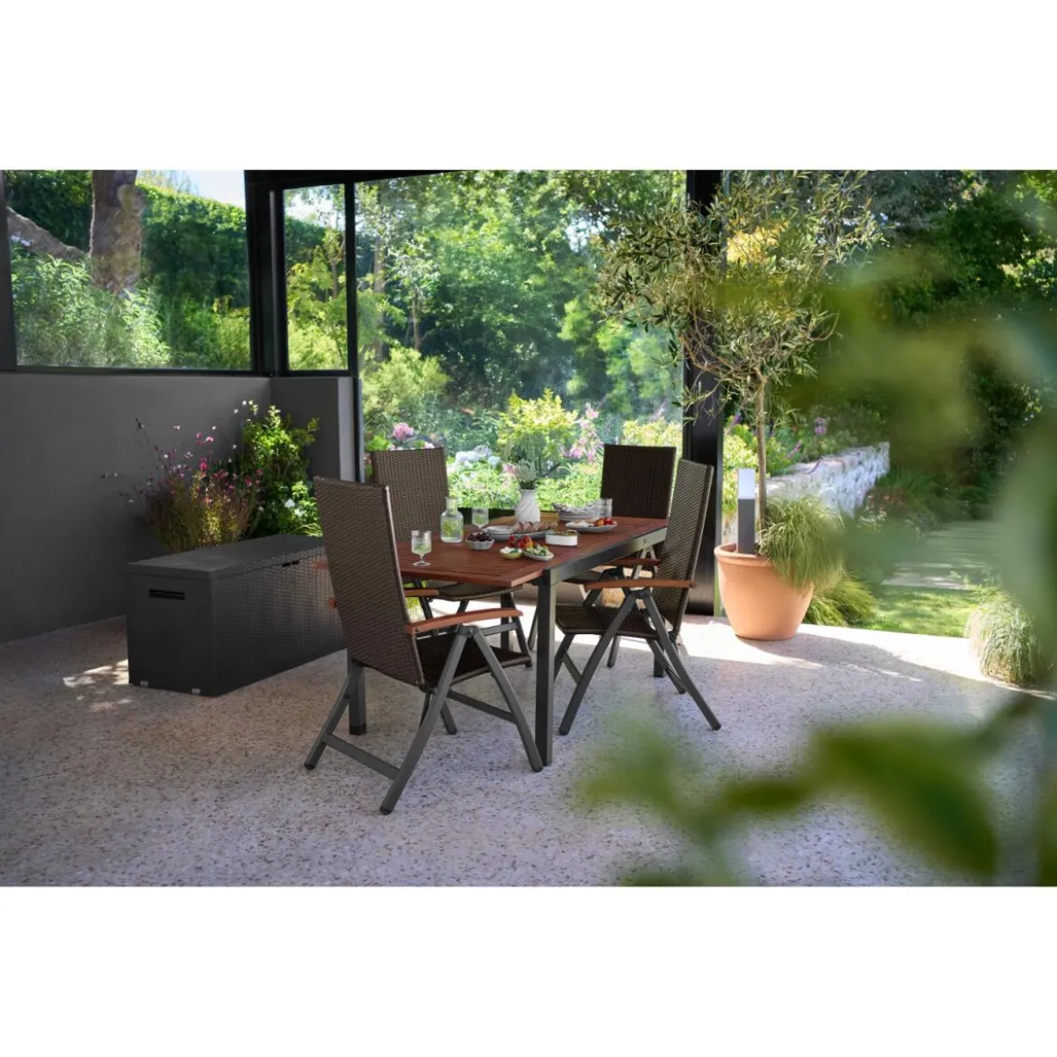 LIVARNO® LED-Solarleuchte (Anthrazit) - B-Ware sehr gut