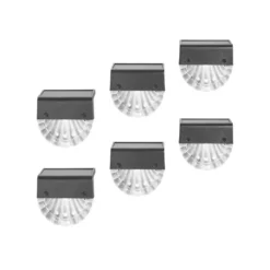 LIVARNO® LED-Solarleuchten, 6 Stück (Rund) - B-Ware neuwertig