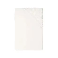 LIVARNO® Luxus-Satin-Spannbettlaken, 180-200x200x27cm, weiß - B-Ware neuwertig
