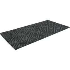LIVARNO® Outdoorteppich, 80 x 150 cm (schwarz) - B-Ware sehr gut