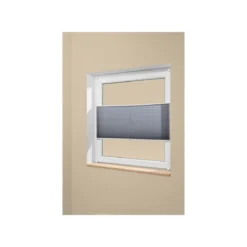 LIVARNO® Plissee Rollo für Fenster, 60 x 130 cm, Montage ohne Bohren - B-Ware