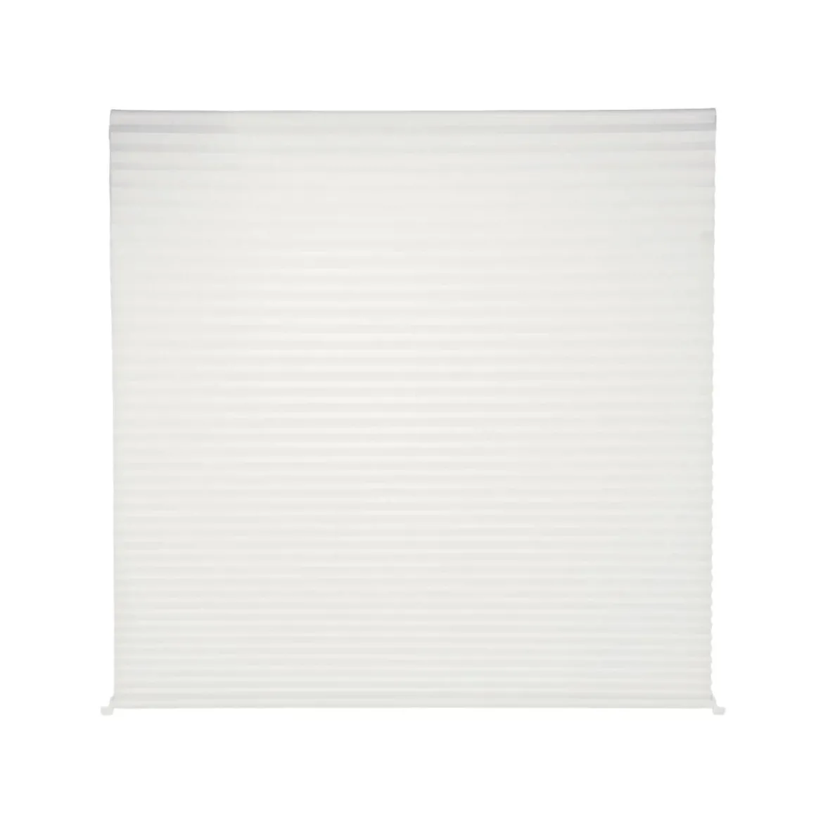 LIVARNO® Plissee-Rollo, für Fenster, Montage ohne Bohren, 70 x 130 cm, weiß - B-Ware sehr gut