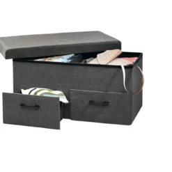 LIVARNO® Sitztruhe faltbar mit 2 Fächern - B-Ware neuwertig