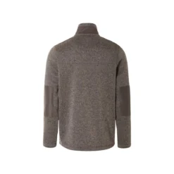 LIVERGY® Herren Jacke aus weichem, wärmendem Fleece (Braun, S(44/46)) - B-Ware neuwertig