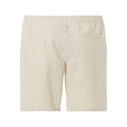 LIVERGY® Herren-Seersucker-Shorts, aus reiner Baumwolle, L, Streifen - B-Ware neuwertig