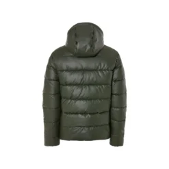 LIVERGY® Herren Steppjacke, Kapuze mit Kordelzug (khaki, L(52/54)) - B-Ware neuwertig