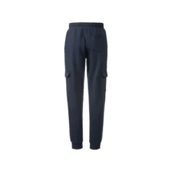 LIVERGY® Herren Sweathose mit Patch und Gesäßtasche (marine, S (44/46)) - B-Ware neuwertig